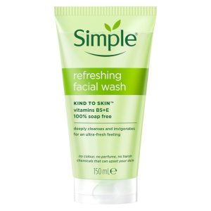 ژل شستشوی صورت سیمپل مدل Kind to Skin | مناسب انواع پوست