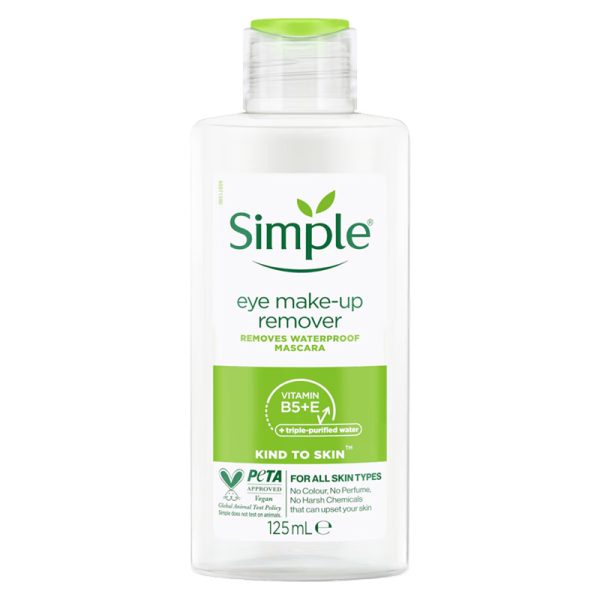 پاک کننده آرایش چشم سیمپل ، مدل kind to skin