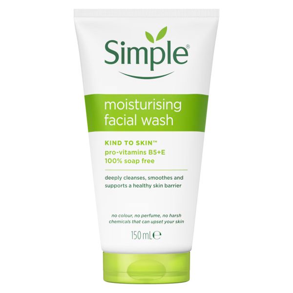ژل شستشوی صورت سیمپل، مدل moisturising مناسب انواع پوست