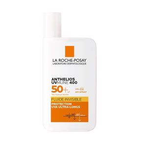 ضد آفتاب لاروش پوزای مدل فلوئید بی رنگ UVMune 400